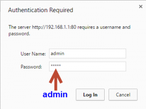 ورود به ادمین مودم