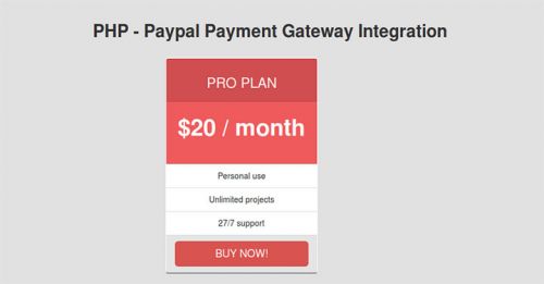 آموزش ایجاد درگاه paypal در php