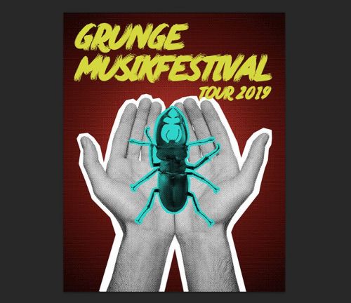 آموزش طراحی پوستر فستیوال موسیقی