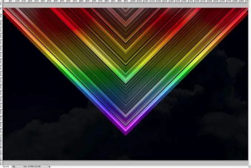 آموزش طراحی پس زمینه رنگارنگ قدیمی در فتوشاپ