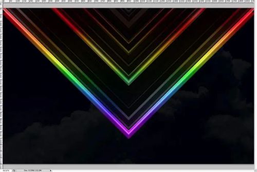 آموزش طراحی پس زمینه رنگارنگ قدیمی در فتوشاپ
