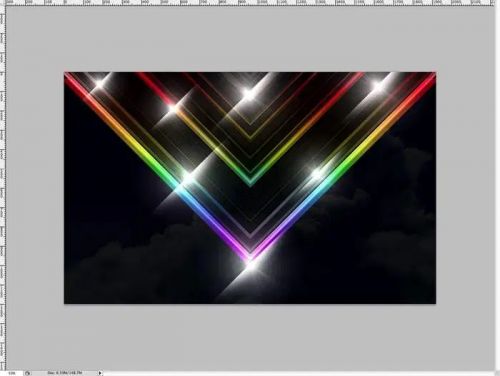 آموزش طراحی پس زمینه رنگارنگ قدیمی در فتوشاپ