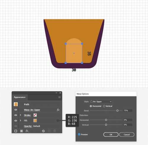 آموزش طراحی لوگوی سگ در ایلوستریتور