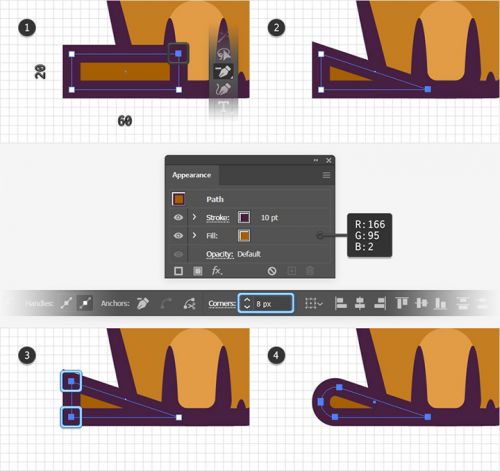 آموزش طراحی لوگوی سگ در ایلوستریتور