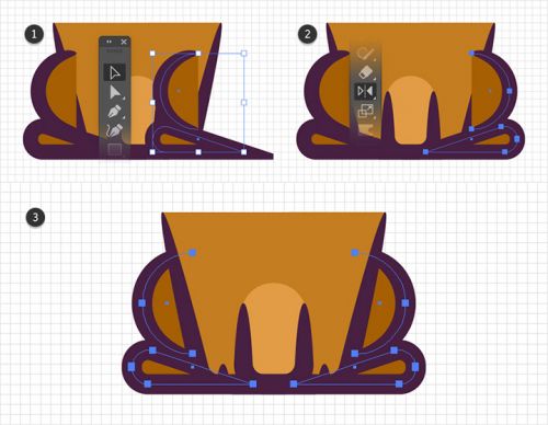 آموزش طراحی لوگوی سگ در ایلوستریتور