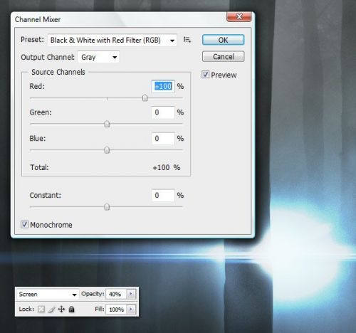آموزش طراحی پوستر فیلم ترسناک در فتوشاپ