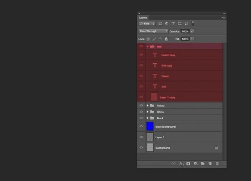 آموزش طراحی پوستر هافتون در فتوشاپ