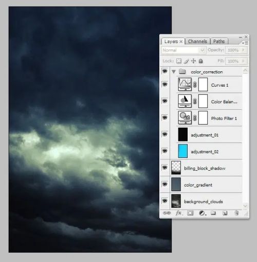 طراحی پوستر فیلم اکشن در فتوشاپ