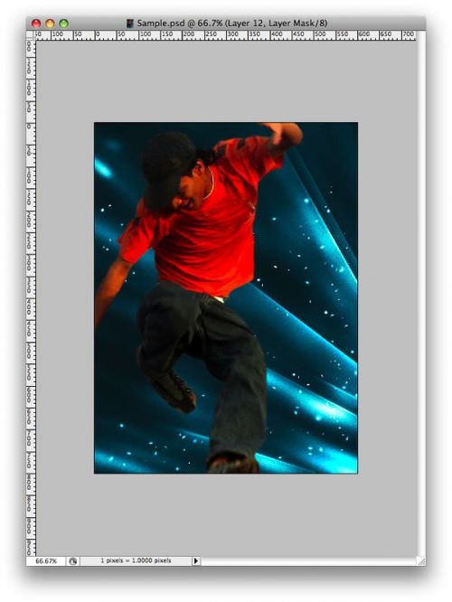 آموزش طراحی پوستر jumper در فتوشاپ