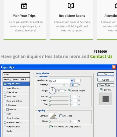 آموزش طراحی صفحه فرود وبسایت در فتوشاپ