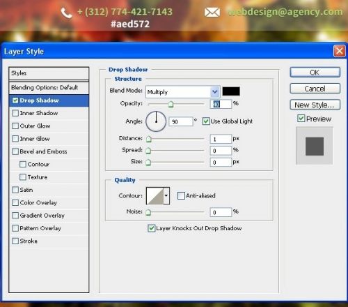 آموزش طراحی صفحه فرود وبسایت در فتوشاپ