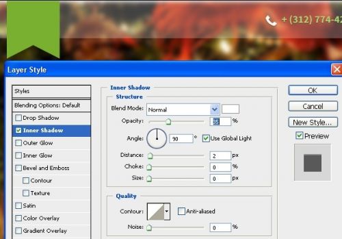 آموزش طراحی صفحه فرود وبسایت در فتوشاپ