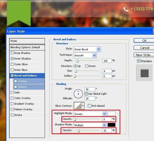 آموزش طراحی صفحه فرود وبسایت در فتوشاپ