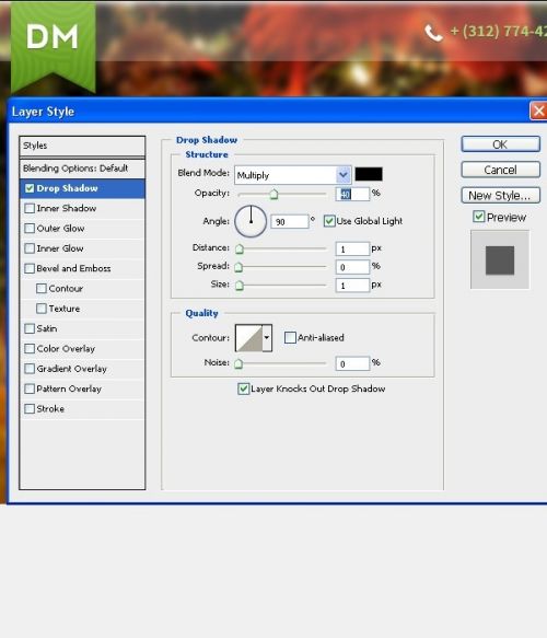 آموزش طراحی صفحه فرود وبسایت در فتوشاپ