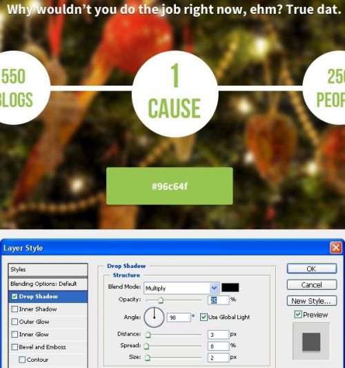 آموزش طراحی صفحه فرود وبسایت در فتوشاپ