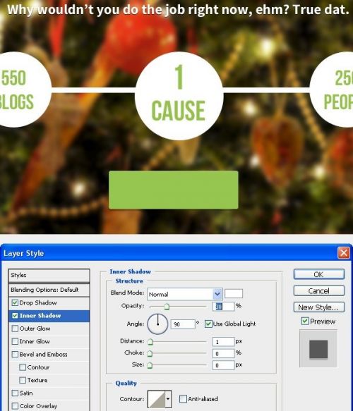 آموزش طراحی صفحه فرود وبسایت در فتوشاپ