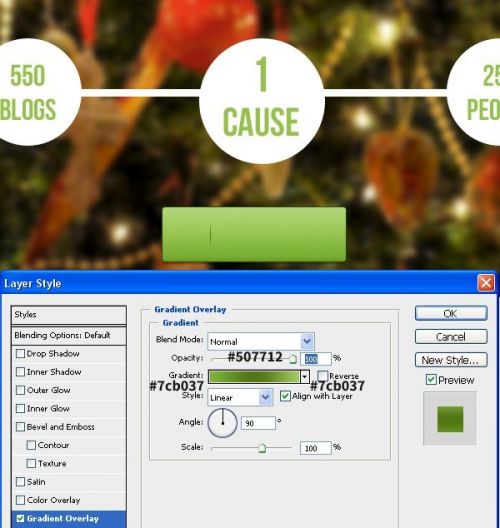 آموزش طراحی صفحه فرود وبسایت در فتوشاپ
