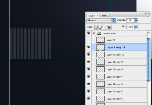 آموزش طراحی سایت نمونه کار در فتوشاپ
