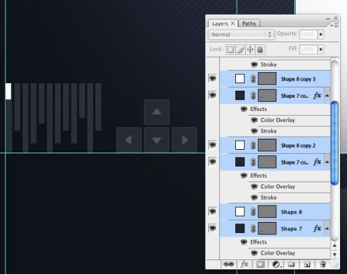 آموزش طراحی سایت نمونه کار در فتوشاپ