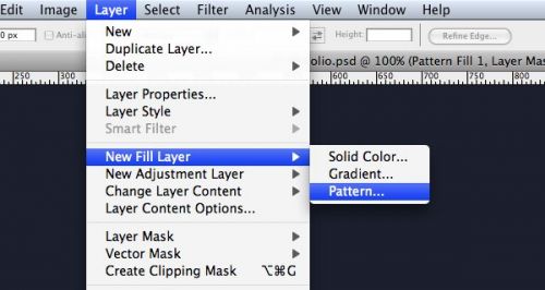 آموزش طراحی سایت نمونه کار در فتوشاپ