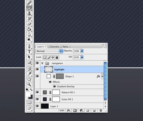 آموزش طراحی سایت نمونه کار در فتوشاپ