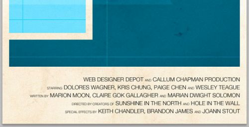 آموزش طراحی فتوشاپ پوستر دهه 80