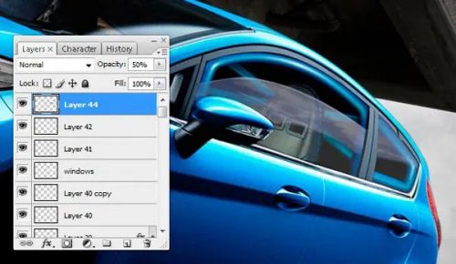 آموزش تیونینگ مجازی خودرو در فتوشاپ