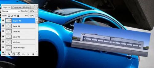 آموزش تیونینگ مجازی خودرو در فتوشاپ