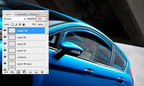 آموزش تیونینگ مجازی خودرو در فتوشاپ