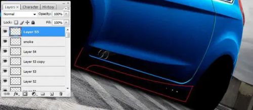 آموزش تیونینگ مجازی خودرو در فتوشاپ