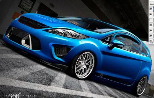 آموزش تیونینگ مجازی خودرو در فتوشاپ