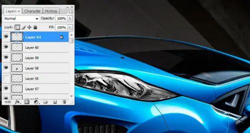 آموزش تیونینگ مجازی خودرو در فتوشاپ