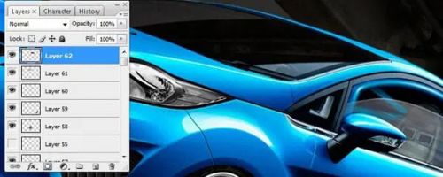 آموزش تیونینگ مجازی خودرو در فتوشاپ