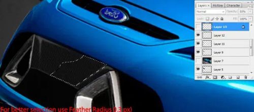 آموزش تیونینگ مجازی خودرو در فتوشاپ