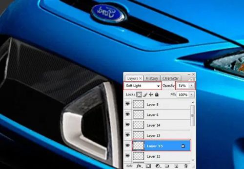 آموزش تیونینگ مجازی خودرو در فتوشاپ