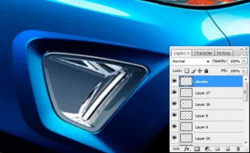 آموزش تیونینگ مجازی خودرو در فتوشاپ