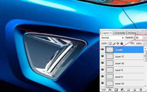 آموزش تیونینگ مجازی خودرو در فتوشاپ