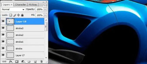 آموزش تیونینگ مجازی خودرو در فتوشاپ