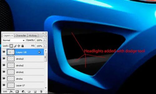 آموزش تیونینگ مجازی خودرو در فتوشاپ