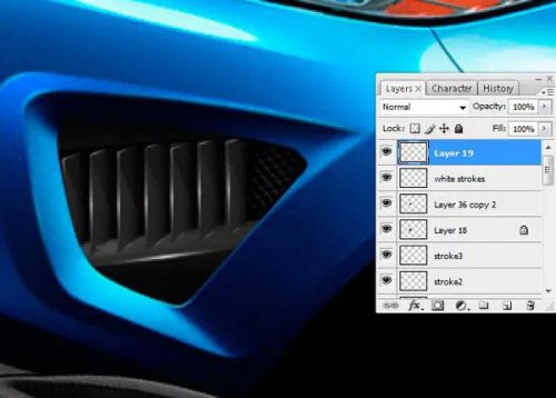 آموزش تیونینگ مجازی خودرو در فتوشاپ