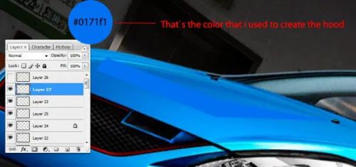 آموزش تیونینگ مجازی خودرو در فتوشاپ