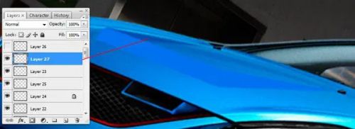 آموزش تیونینگ مجازی خودرو در فتوشاپ