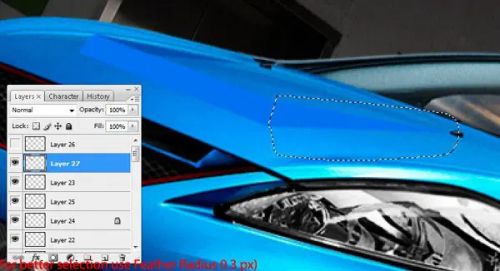 آموزش تیونینگ مجازی خودرو در فتوشاپ