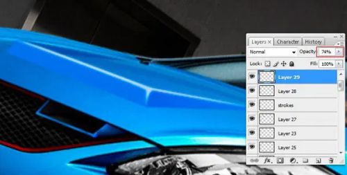 آموزش تیونینگ مجازی خودرو در فتوشاپ