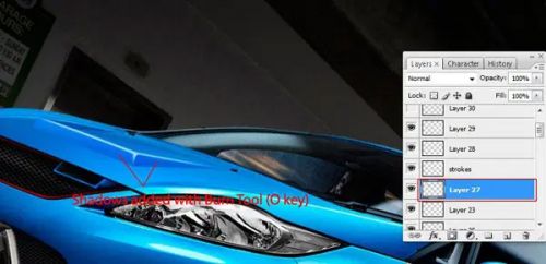 آموزش تیونینگ مجازی خودرو در فتوشاپ