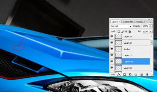 آموزش تیونینگ مجازی خودرو در فتوشاپ