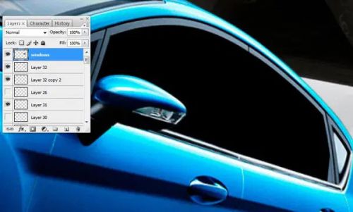 آموزش تیونینگ مجازی خودرو در فتوشاپ