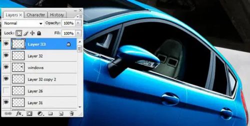 آموزش تیونینگ مجازی خودرو در فتوشاپ