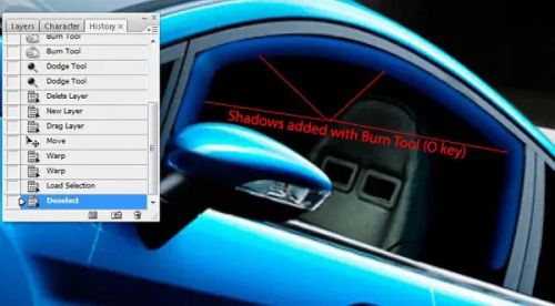آموزش تیونینگ مجازی خودرو در فتوشاپ