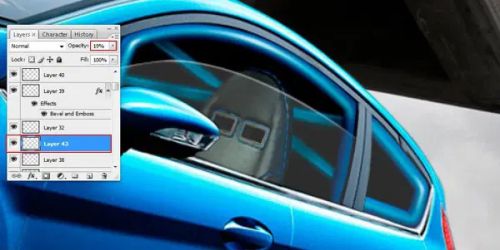 آموزش تیونینگ مجازی خودرو در فتوشاپ